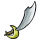 Super sharp and well used.  This is the preferred sword for pirate captains around Neopia.